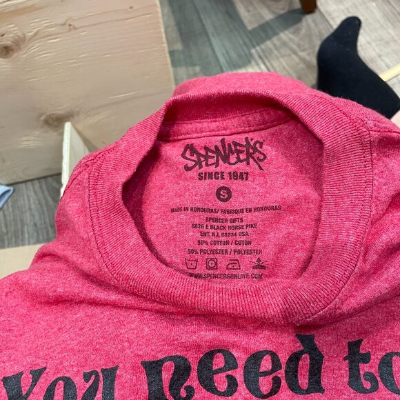 Spencer's Buddah "You Need to Let That S*** Go" T-shirt Size Small (SKU: 17M) - Picture 4 of 4